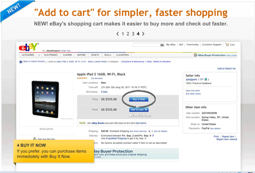 ebay _Shopping Cart