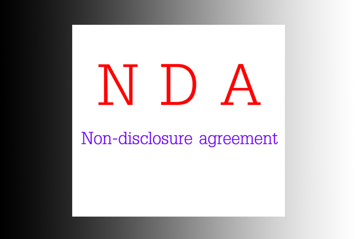 Non-disclosure agreement