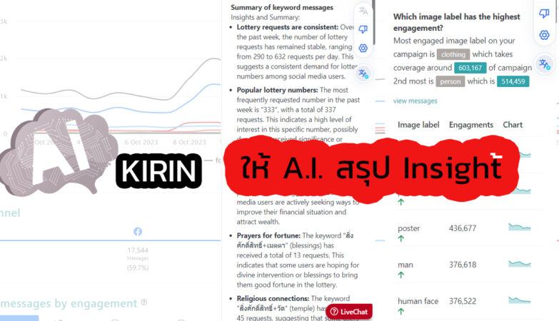 A.I. Insight KIRIN สรุป Insigt Customer