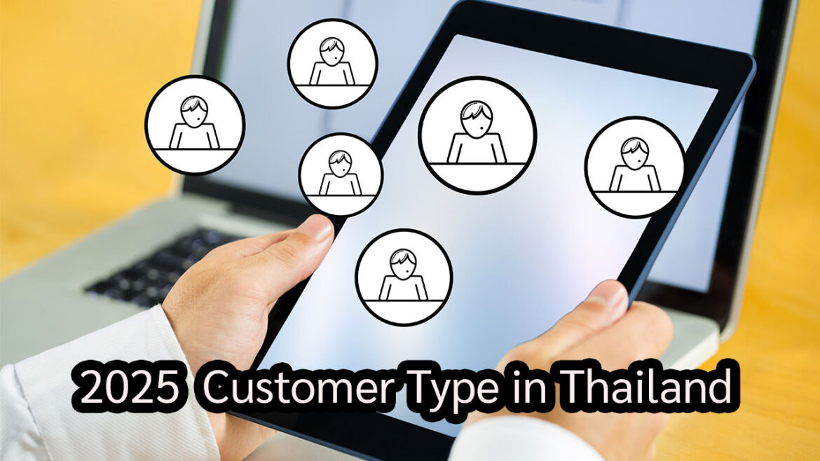 2025 Customer Type in Thailand จากการสอบถามคน 1,000 คน แบ่งผู้บริโภคในประเทศไทยได้ 7 ประเภท