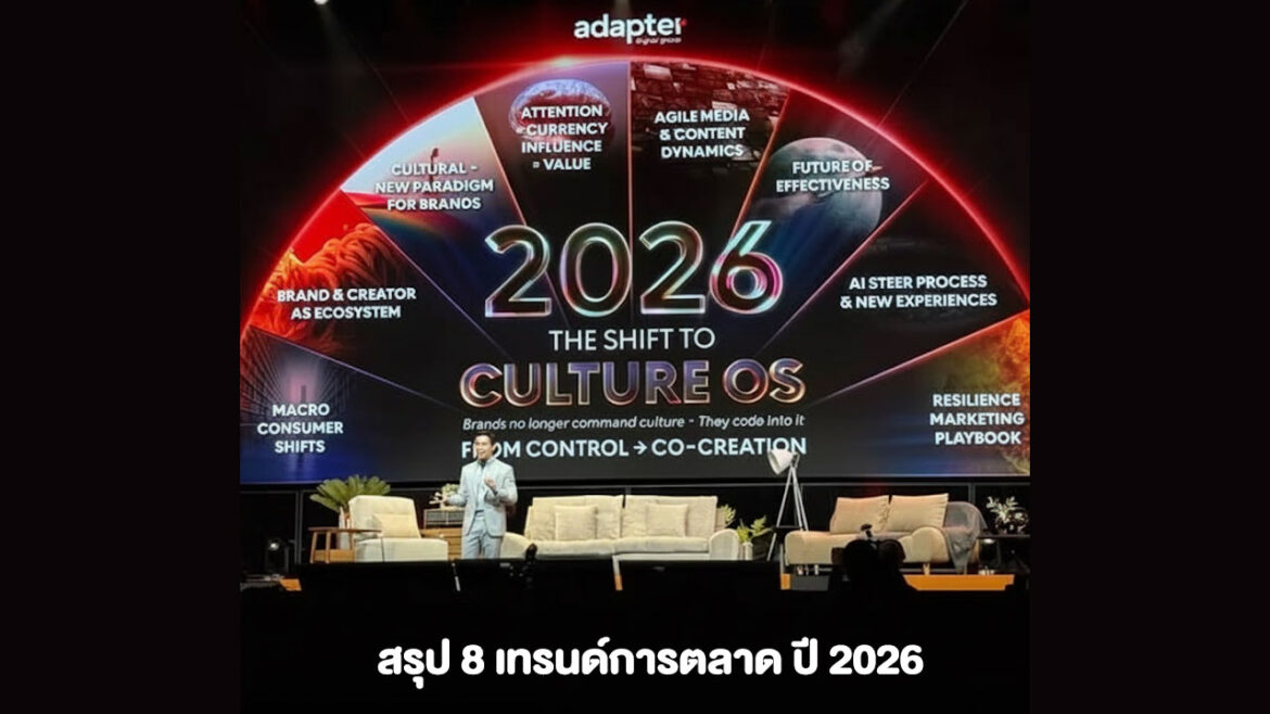 สรุป 8 เทรนด์การตลาด ปี 2026 พุ่งทะยานสู่อนาคต # The Secret Sauce Summit 2025