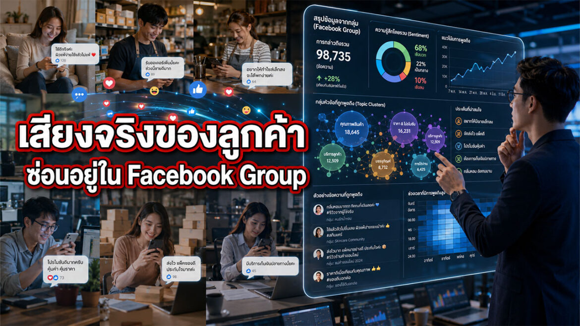 Negative Feedback เมื่อ “เสียงบ่น ด่า ต่อว่า ใน Facebook Group ” คือสัญญาณเตือนภัยที่แบรนด์ต้องเข้ามาคุย